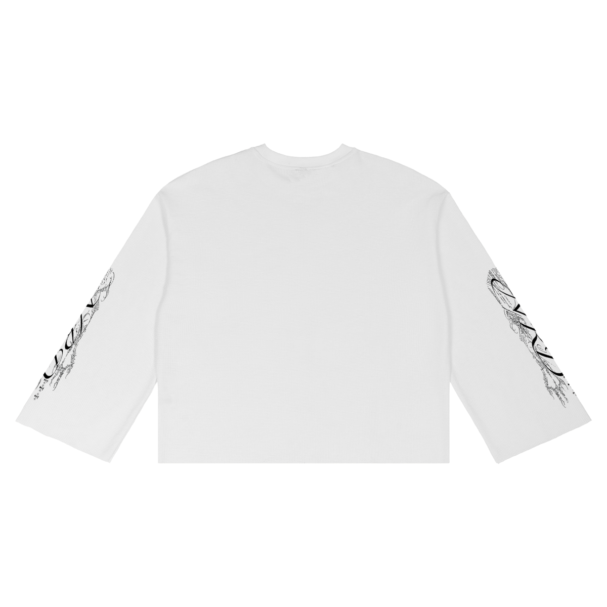 white mysterious longsleeve