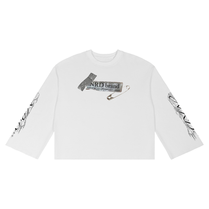 white mysterious longsleeve