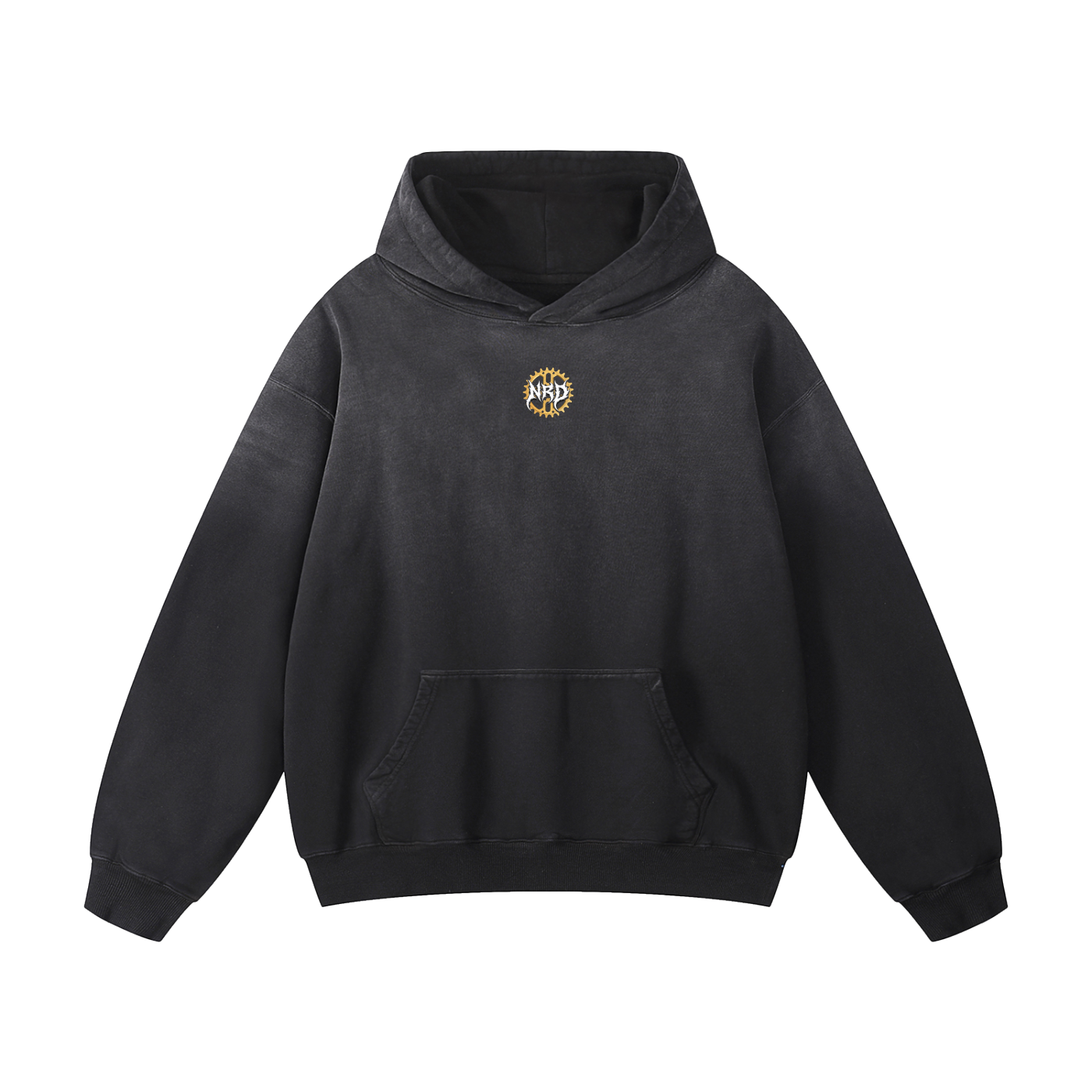 “gold cross" hoodie
