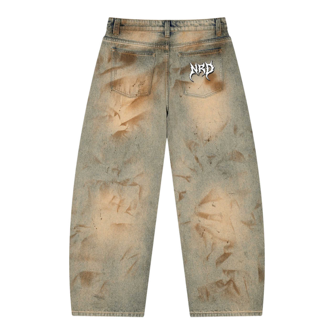 "Halfway dead" jeans