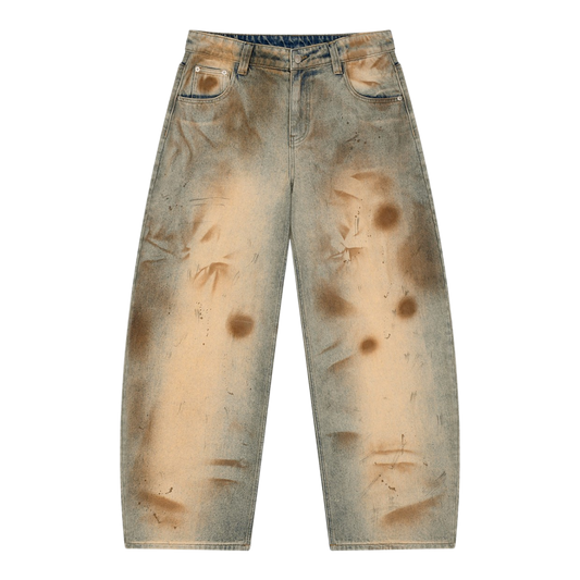 "Halfway dead" jeans